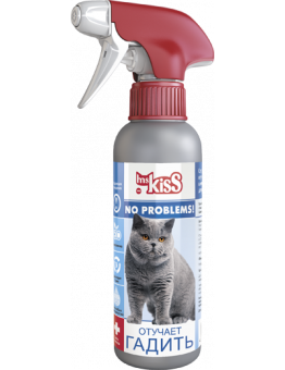 Спрей Ms.Kiss No problems "Отучает гадить" для кошек, 200 мл