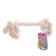 Игрушка Papillon Cotton flossy toy 2 knots для собак "Канат с 2 узлами", хлопок, 45 см