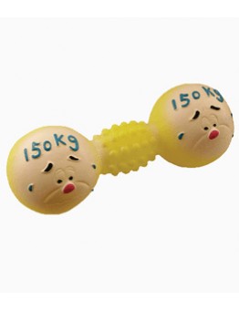 Игрушка Зооник "Гантель 250 кг", винил, 19.5 см